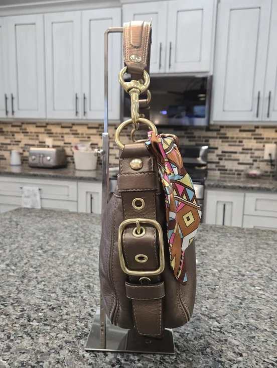 Coach Zoe Hobo Shoulder Bag - Picture 7 of 14